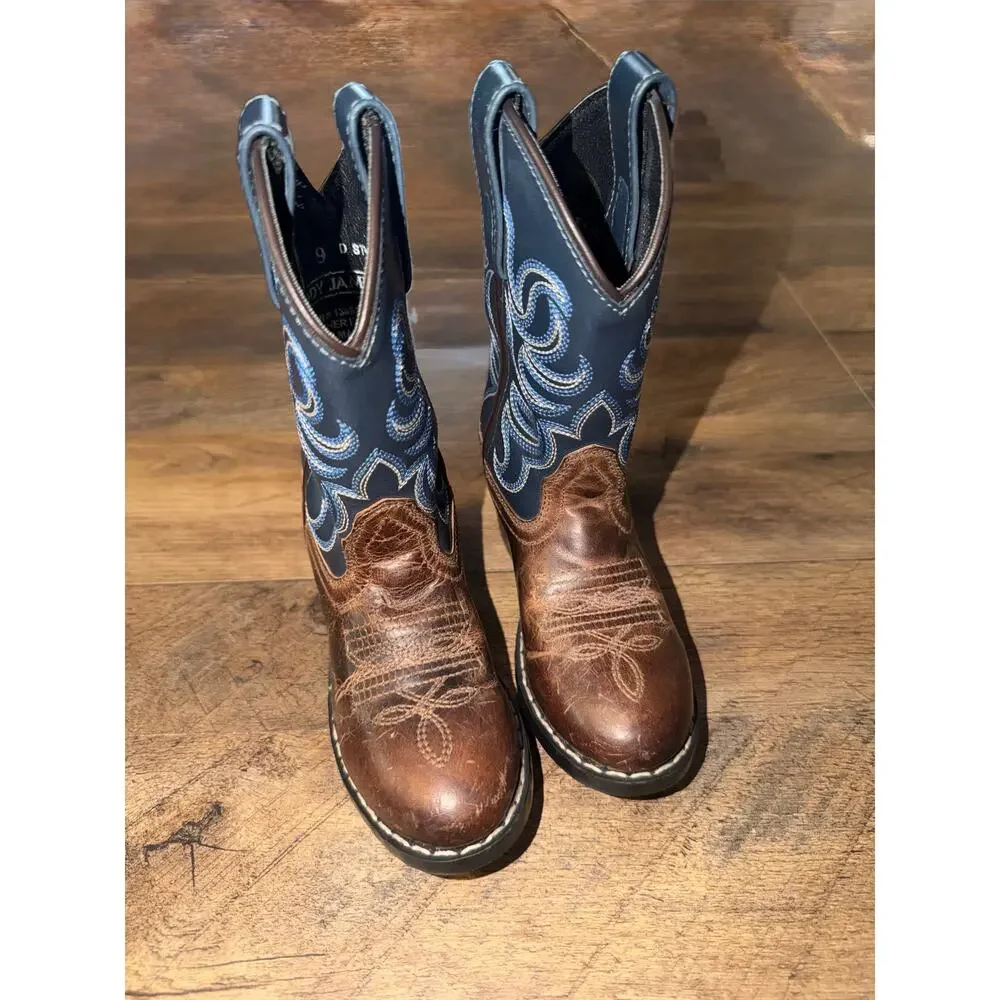 Cody James boys holt-two tone western boots